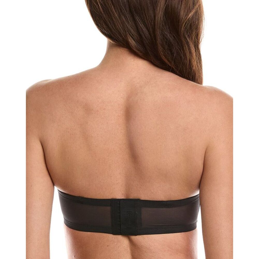 Wolford Womens  Sheer Opaque Spacer Convertible Bandeau Bra, Black - Picture 2 of 3